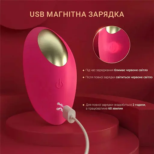 Смарт-вибратор вакуумный JOS pimpit для женщин силиконовый 18 режимов 88 мм розовый - фото 7