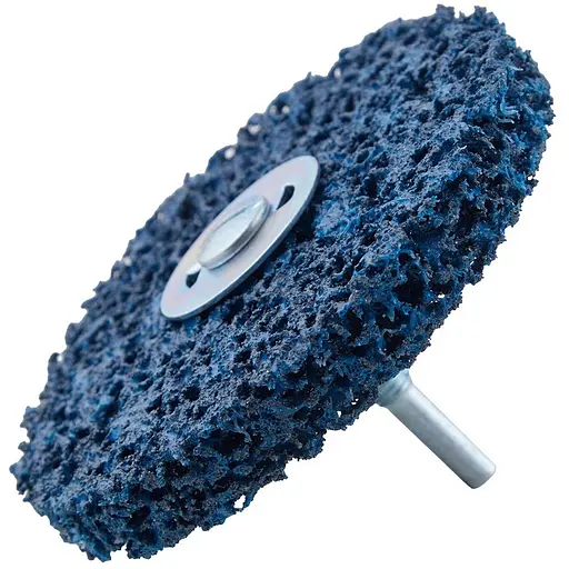 Круг зачисний Alloid Building Tools корал з тримачем для дриля 100 мм (SD-100223) - фото 2