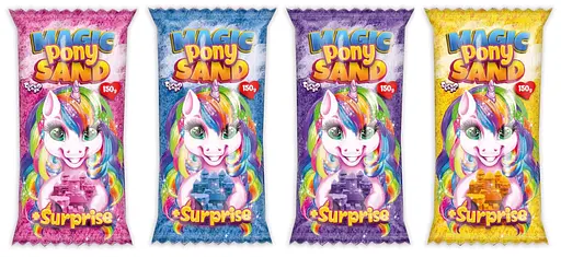 Набор для творчества Кинетический песок Magic Pony Sand, 150 г, Danko Toys - фото 2
