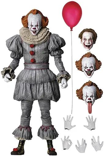 Фигурка Neca Toys IT Chapter 2 Ultimate Pennywise 2019 Movie Оно Пеннивайз 18 см MST PN303 - фото 6