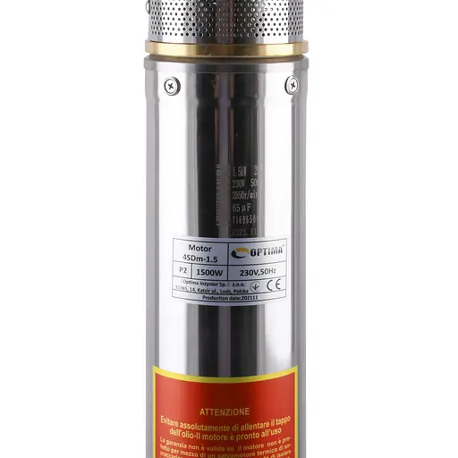 Насос скважинный с повышенной уст-тью к песку Optima 4SDm3/20 1,5 кВт 145м + пульт+кабель 1,5м New 000023194 - фото 2