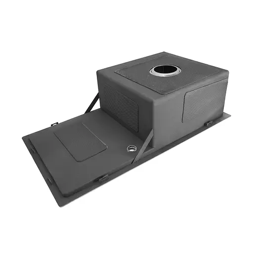 Кухонная мойка Kroner KRP Gebürstet-7844RHM (3,0/1,0 мм) CV022804, Нержавеющая сталь - фото 5