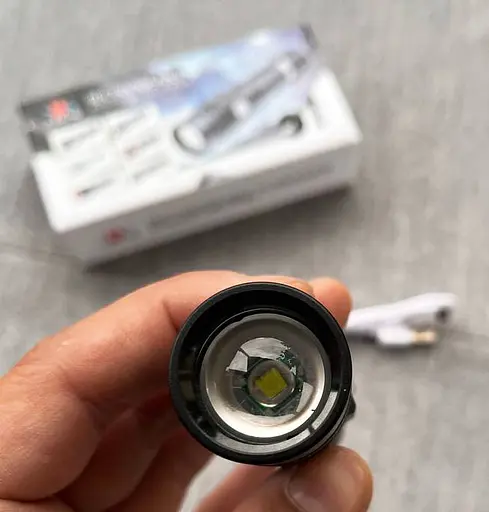 Мощный фонарь для велосипеда с аккумулятором BL-518-T6 вело фонарик велосипедный велофонарь с креплением 18650 - фото 6