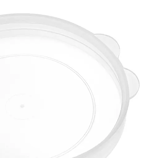 Комплект із 10 кришок поліетиленових I-82 для закривання банок, Мед 86517 - фото 4