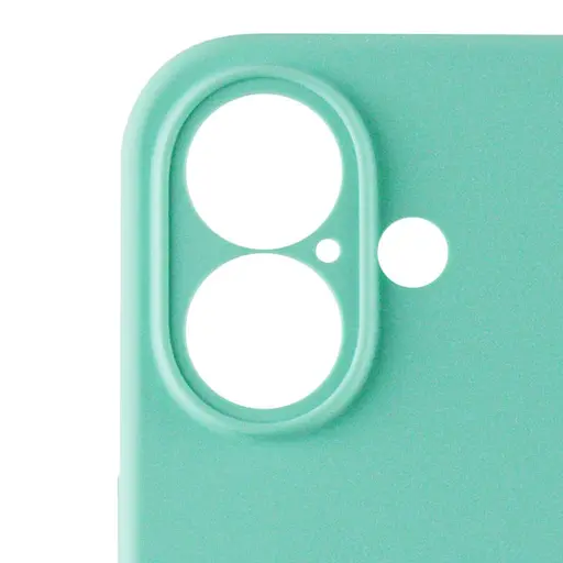 Чохол Epik Silicone Case Full Camera Protective AA для Apple iPhone 16, 6.1 Бірюзовий/Marine Green - фото 5
