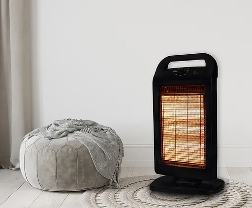 Инфракрасный обогреватель Neo Tools 1200Вт, галогенный нагрев. элемент, черный - фото 2