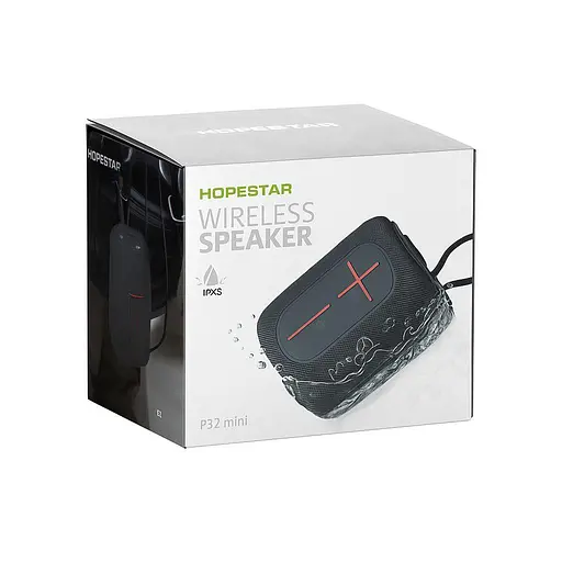 Колонка FG240430021Q, MP3, 11,5x9x9 см, Bluetooth, USB, TF-слот, світлодіодне підсвічування, 5 Вт, синя - фото 2