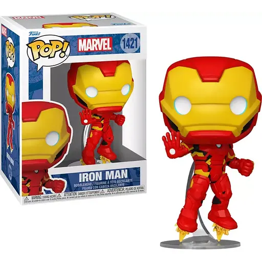 Коллекционная фигурка Funko Pop Марвел Железный человек Marvel Iron Man 10 см FP IM 1421