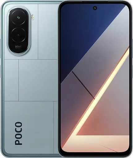Смартфон Xiaomi POCO M7 6/128GB Aqua Blue