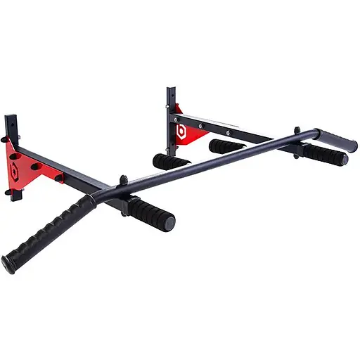 Настінний турнік Besport BS-T0204 чорно-червоний