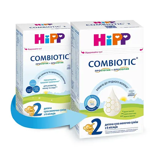 Суха молочна суміш HiPP Combiotic 2 500 г (890085) - фото 3