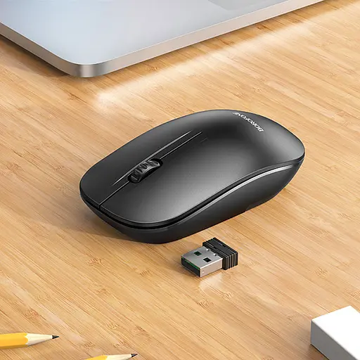 Миша Borofone BG14 Planet 2.4G Black - фото 4