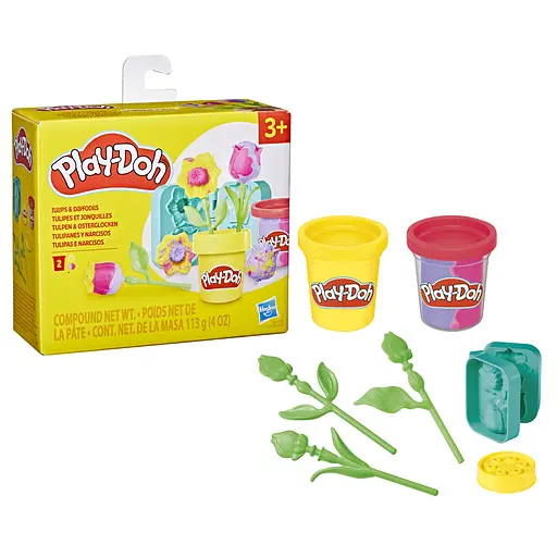 Набір для творчості Hasbro Play-Doh Маленькі квіти з масою для ліплення (G2476_G2478)