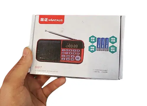 Портативний FM радіоприймач Nontaus S97 - фото 8