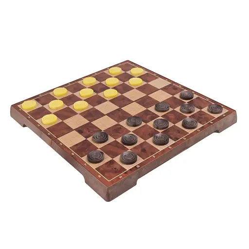 Набір настільних ігор "Магнітні шахи, шашки" 2 в 1 Bambi 2258, 24х24х2,5 см - фото 3