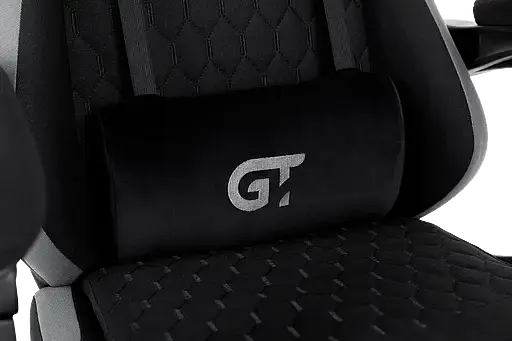 Геймерское кресло GT Racer черное с серым (X-2324 Fabric Black/Gray) - фото 8