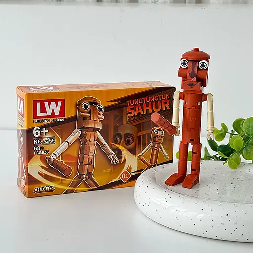 Конструктор БРЕЙНРОТ Герої мемів, 7259, 56-73 деталі, (В асортименті)