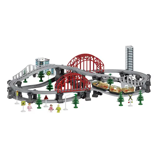 Игровой набор Otamanko Путешествующий Экспресс бежевый 129 деталей