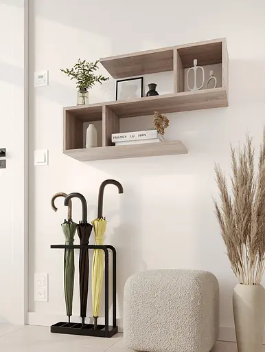 Полка-конструктор MebelStar 153,2x20x44,8 см Дуб сонома (MBS-1800) - фото 2