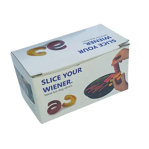 Набір ручних ножів із харчового пластику для нарізки сосисок - 2 шт., A-plus 83597 - фото 6