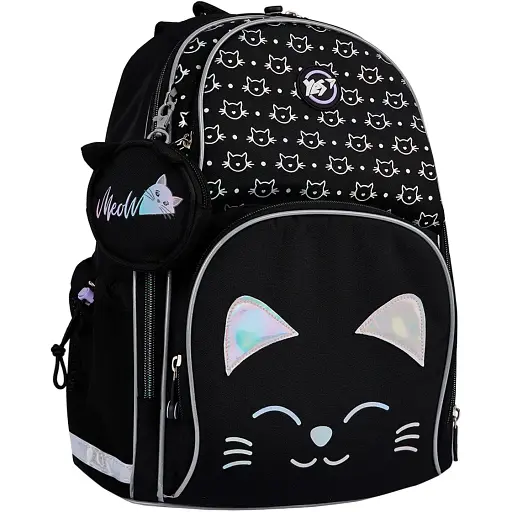 Рюкзак шкільний напівкаркасний Yes Smiling Cats S-100
