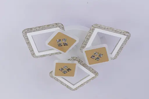 Люстра светодиодная VALESO V K39940-3 3 1 WT gold с пультом - фото 2