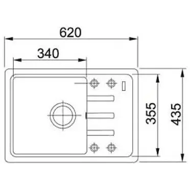Кухонна мийка Franke BSG 611-62 114.0375.045 - фото 2