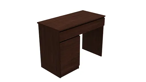 Стіл комп'ютерний Віто Ferrum-decor 750x1000x500 ДСП Венге Магія 16 мм (FRD-104826) - фото 3