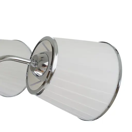 Люстра стельова Brille з абажуром E14 40W CH (BKL-687C/5) - фото 6