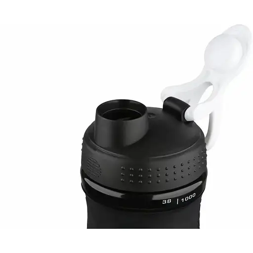 Пляшка для води 1000 ml Smart Bottle чорна - фото 2