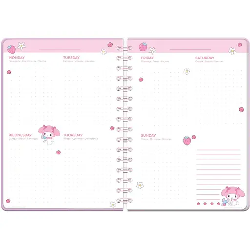 Щоденник на спіралі Kite Hello Kitty тверда обкладинка (HK26-438) - фото 4