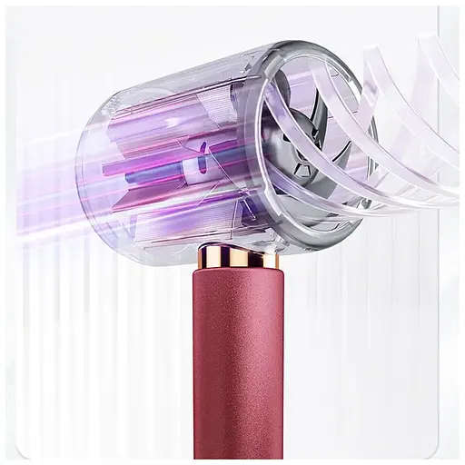 Фен Xiaomi ShowSee Electric Hair Dryer Red A11-R - фото 7