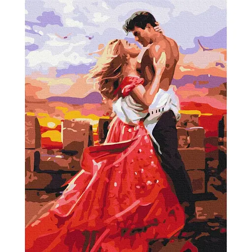 Картина за номерами Мексиканська пристрасть Brushme 40x50 см кольорова 000276691