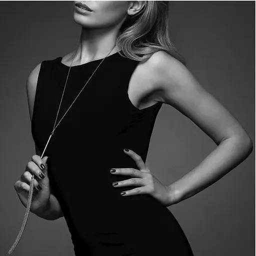 Цепочка-плеть на шею Bijoux Indiscrets Magnifique Necklace Whip украшение для тела Gold - фото 6