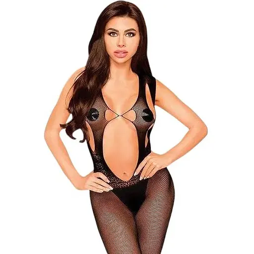 Бодистокинг с глубоким вырезом на спине Penthouse - Forbidden Fruit Black S/M/L