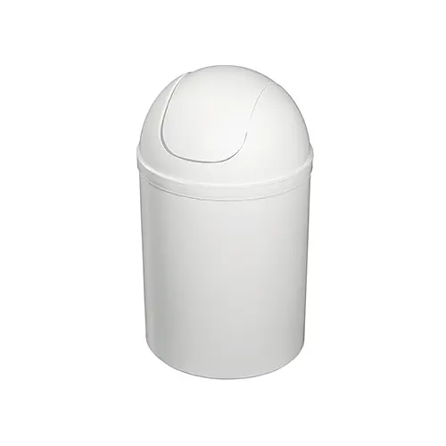 Відро для сміття 5 л, біле (90302)