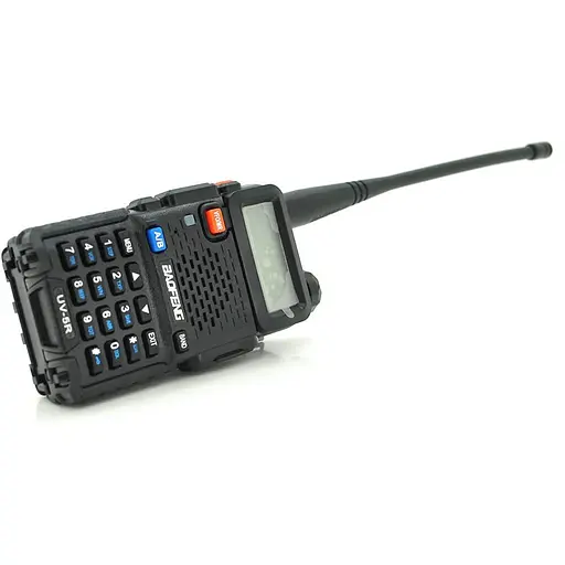 Беспроводная рация Baofeng UV-5R-8W, корпус пластмасс, частота 400-470MHz, Mix color, BOX
