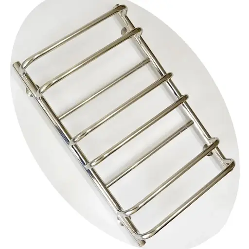 Рушникосушка водяна LEV Сатурн П8 нержавіюча сталь 500х800 мм 30412 - фото 3