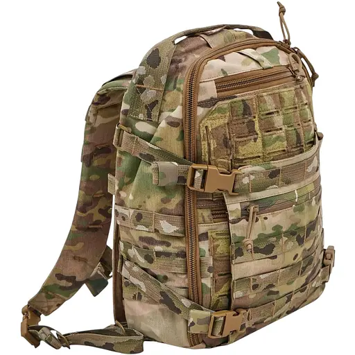 Рюкзак Warrior Spirit штурмовий з клапаном для шолома 17 Multicam - фото 3