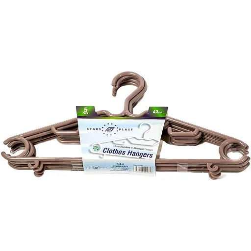 Уцінка. Набір вішалок Stars Plast 5 шт. (94197)  - фото 1