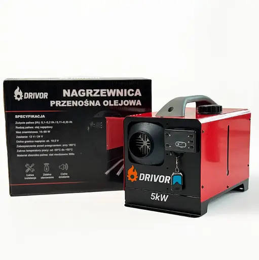 Обігрівач Webasto автономний дизельний Drivor 5 кВт (12В24В220В) з LCD-дисплеєм та пультом ДК - фото 7