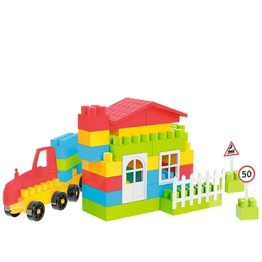 Детский Конструктор Техно 1 ТехноК 0496TXK 64 детали - фото 1