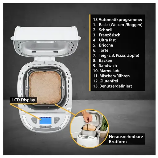 Хлібопіч FIRST Austria FA-5150-3 - фото 7