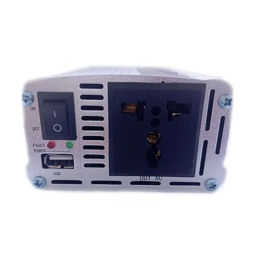 Автомобільний інвертор Solar Power Inverter Himastar 003 c 12V на 220V 2000W модифікована синусоїда Silver, 1 розетка, 1 USB (11036) - фото 4