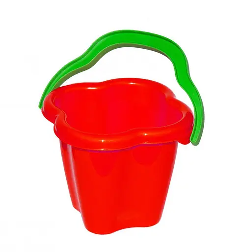 Дитяче іграшкове відерце "Дзвіночок" Colorplast 1029 Червоний - фото 1