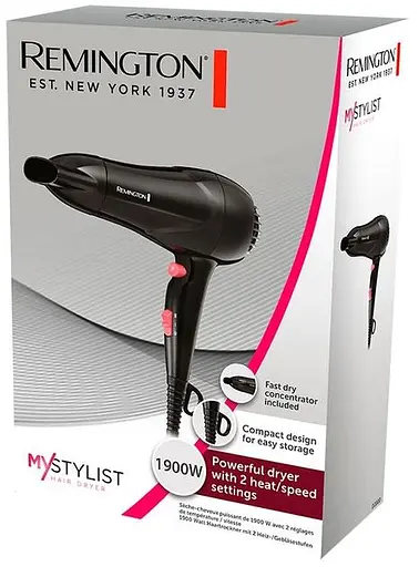 Фен Remington My Stylist Hairdryer D2000 - фото 9