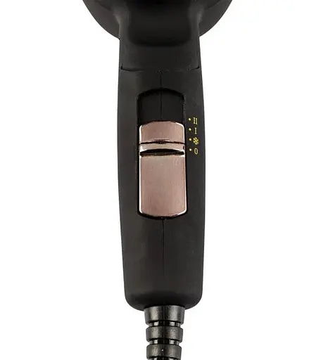 Складной мини-фен Rotex RFF156-B SpecialCare Compact, дорожный для сушки и укладки волос, компактный электрофен 1500 Вт, черный - фото 4