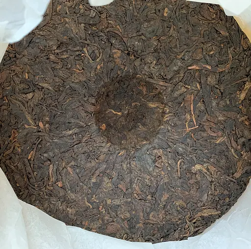 Шу пуэр Yunnan Yiwu Gushu Тигр блин 357 г - фото 3