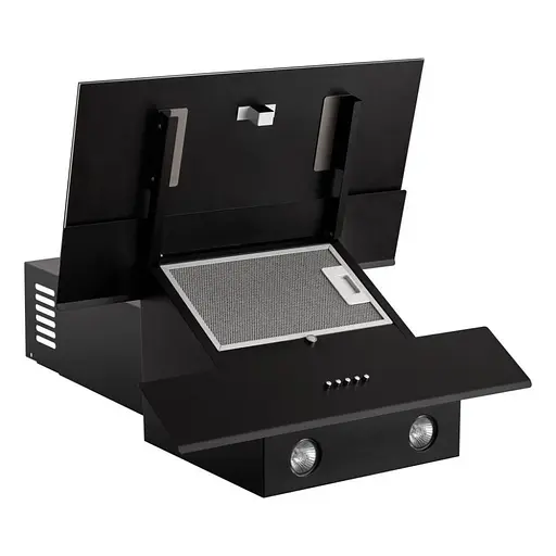 Вытяжка наклонная Eleyus Focus 700 50 BL - фото 5