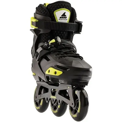 Ролики Rollerblade Apex 3WD 29-32 Black/Lime (1012-07221400-1A1-29-32) - фото 3